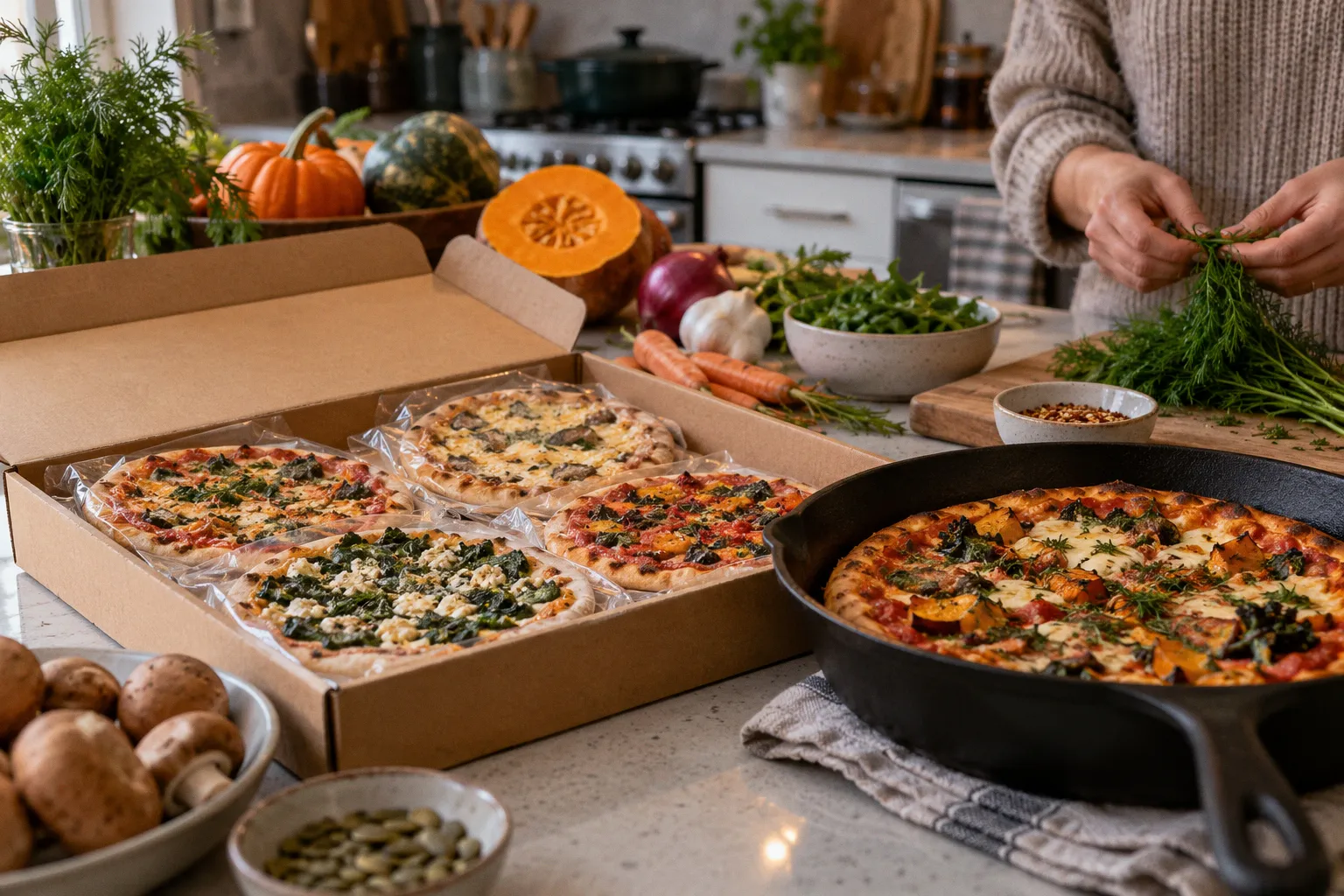 Растительные замороженные ужины One Planet Pizza: что известно о новинке