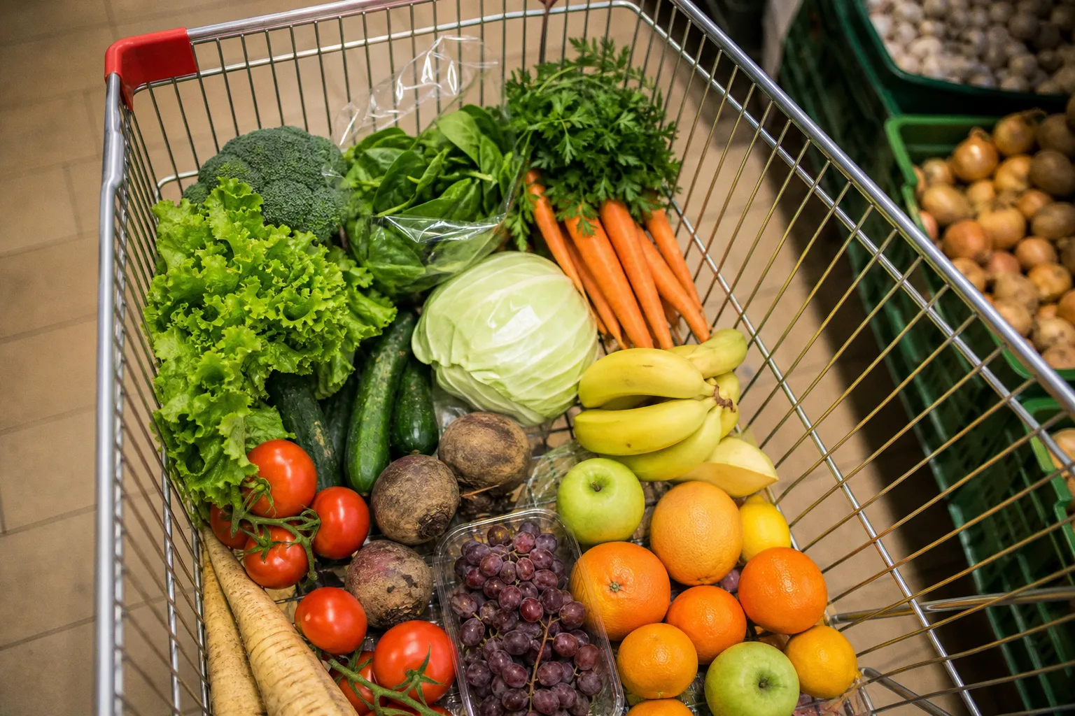 Выбор продуктов в магазине: тест нашей методики в супермаркете
